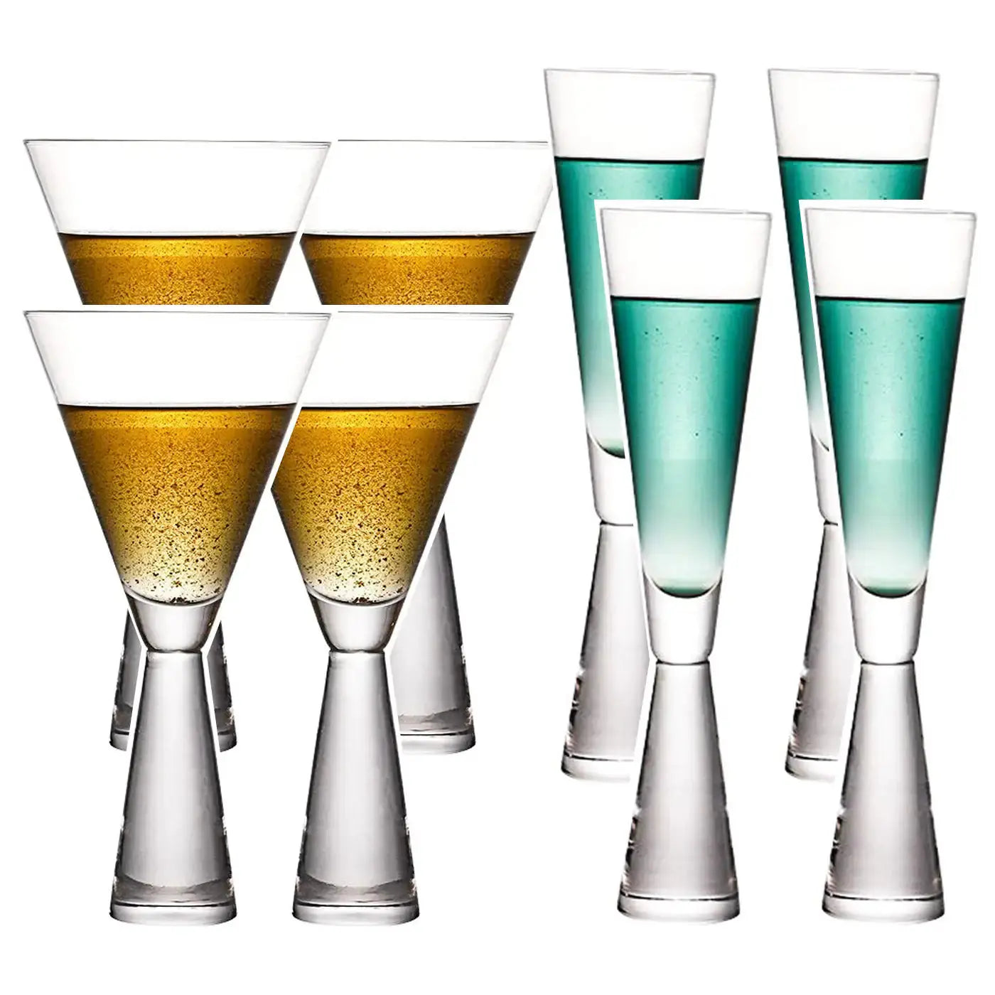 Champagne and Cocktail Glass Set GLR SHOPPING
