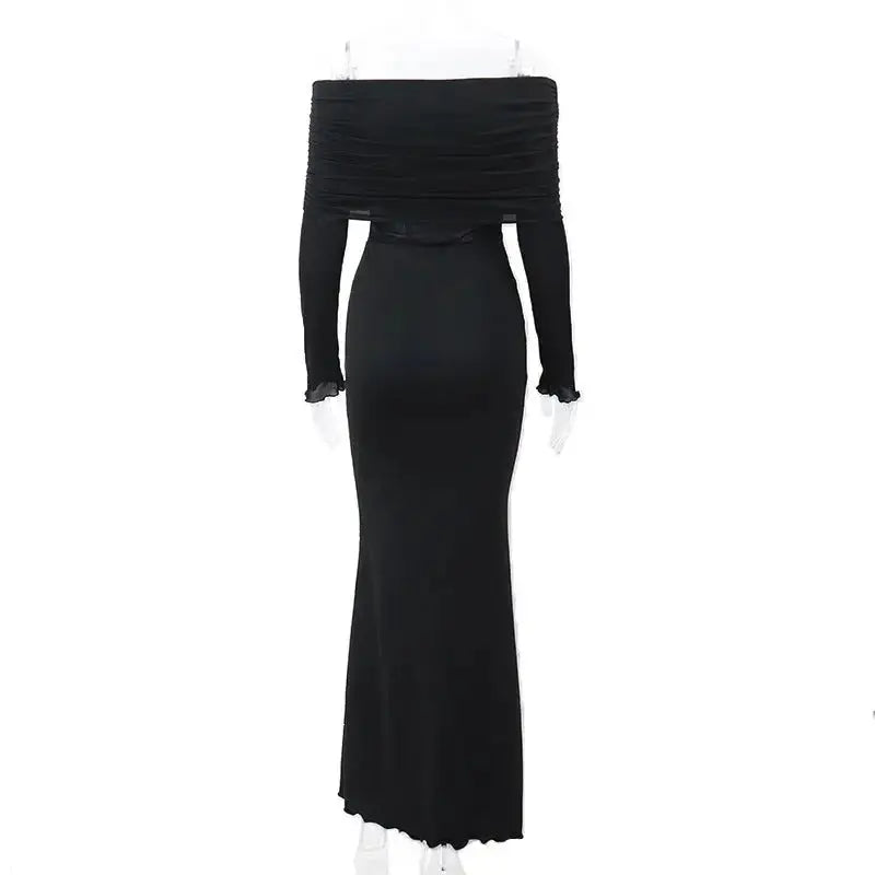 Elegant Off Shoulder Dress GLR SHOPPING