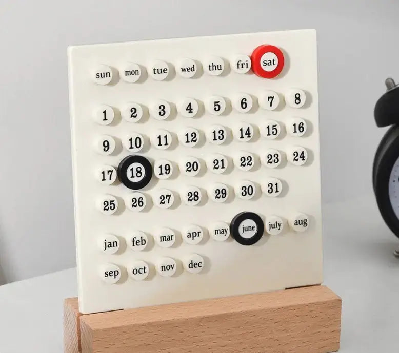 Perpetual Time Table Calendar GLR SHOPPING