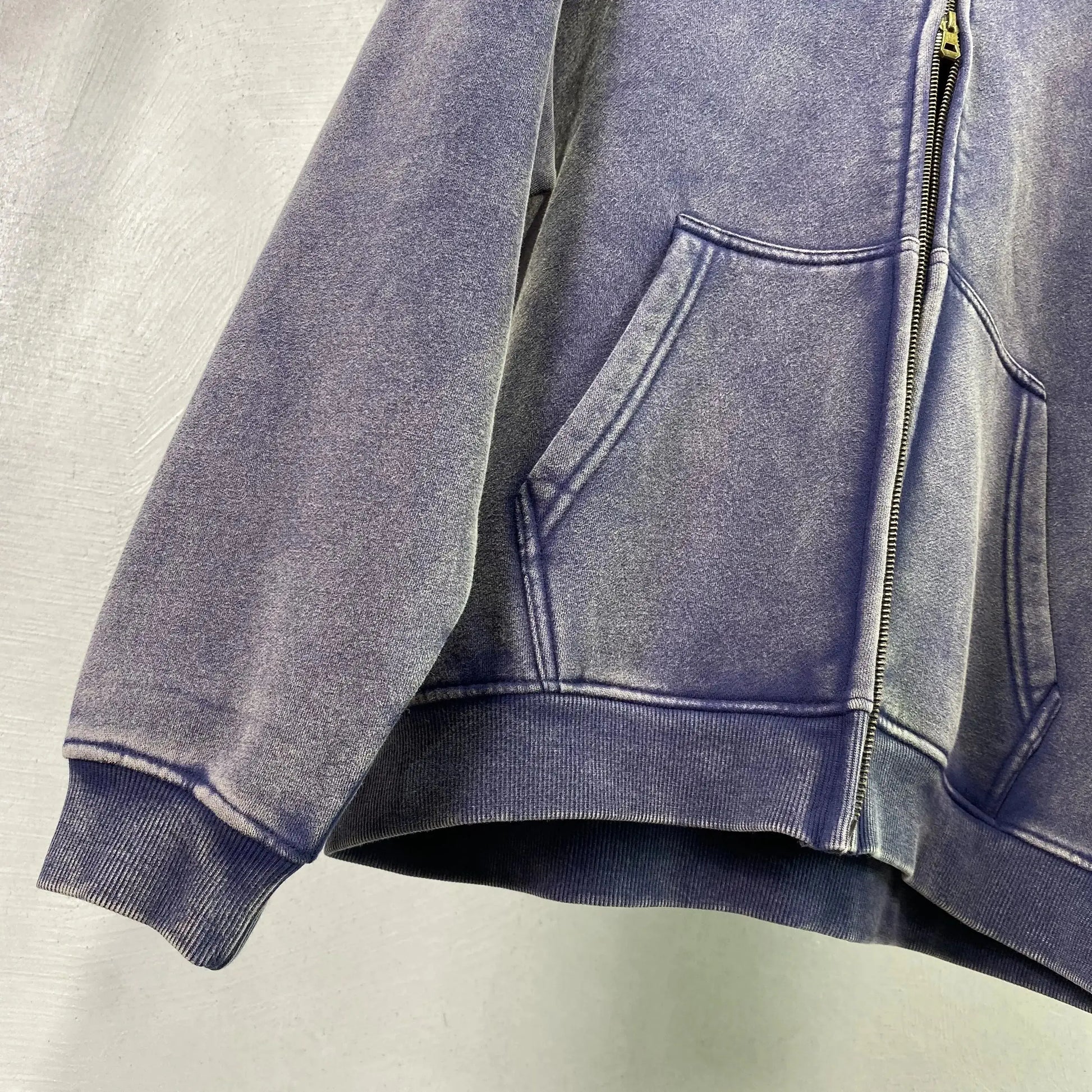 Fleece Zippered Batik Hoodies GLR SHOPPING