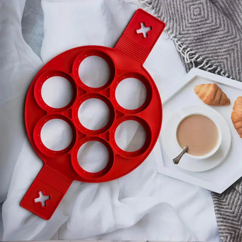 Pancake Maker With 7 Cavity Round GLR SHOPPING