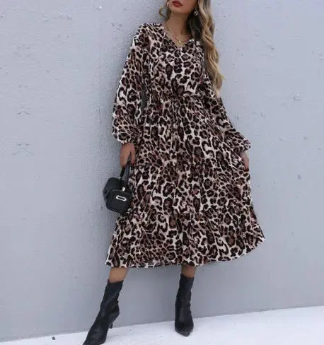Leopard Dress GLR SHOPPING