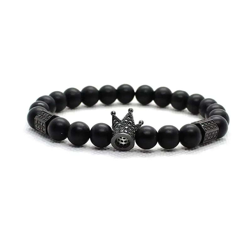 Matte Oxyn Stone Beads Bracelet GLR SHOPPING