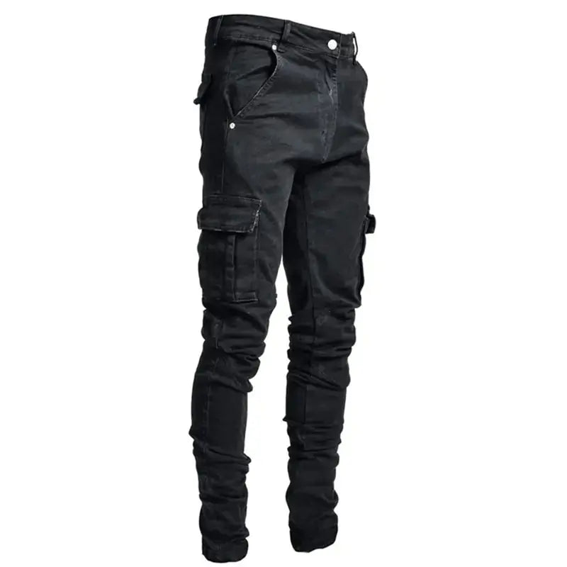 Men's Multi Pocket Cargo Jeans GLR SHOPPING