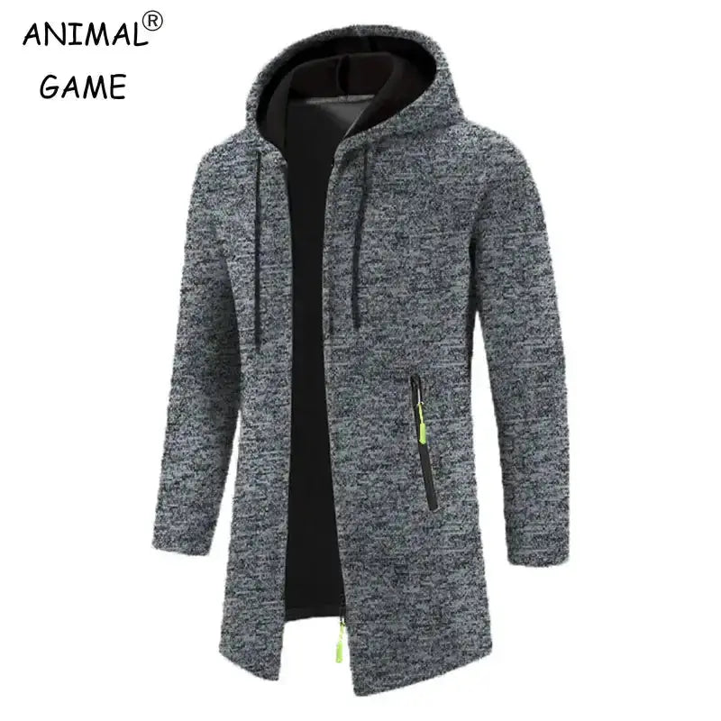 Men's High Neck  Hooded Pullovers - GLR SHOPPING