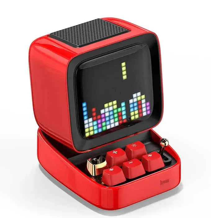 Retro Pixel Art Bluetooth Speaker and Alarm Clock GLR SHOPPING