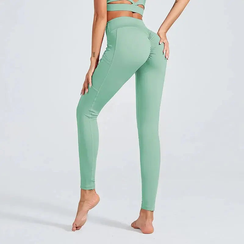 Kaminsky 6 Colors High Waist Women Leggings Solid Patchwork Casual Pants Push Up Jeggings Sexy Ladies Slim Fitness Leggings GLR SHOPPING