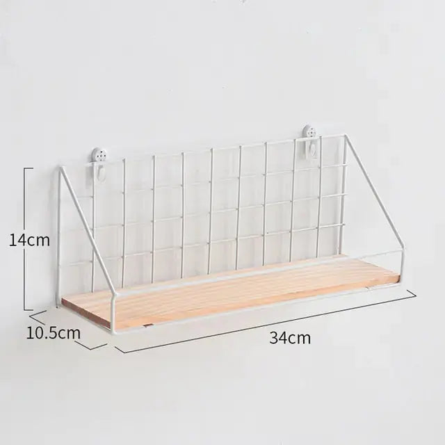 Nordic Wooden Wall Hanging Shelves GLR SHOPPING