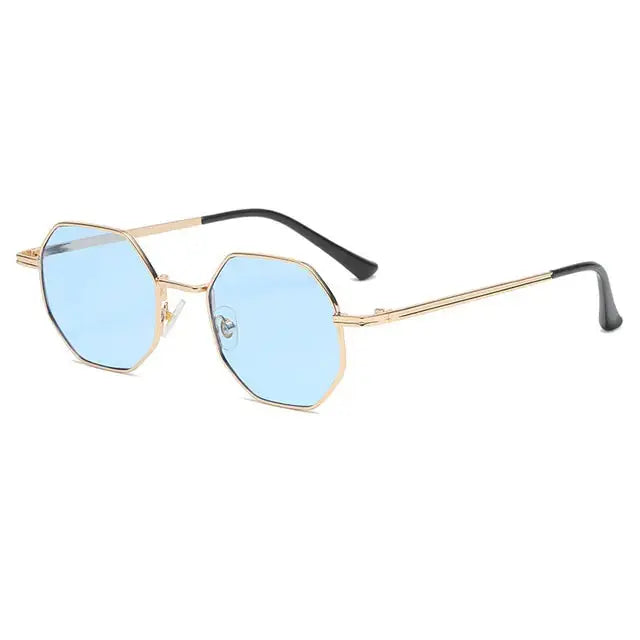 Vintage Luxury Square Sunglasses Polygon GLR SHOPPING