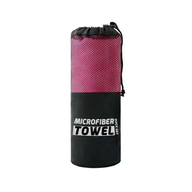 Sport Microfiber Towel: Quick-Drying Absorbent GLR SHOPPING