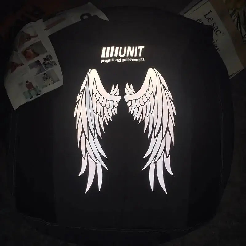 Cut Off Angel Wings Tee GLR SHOPPING