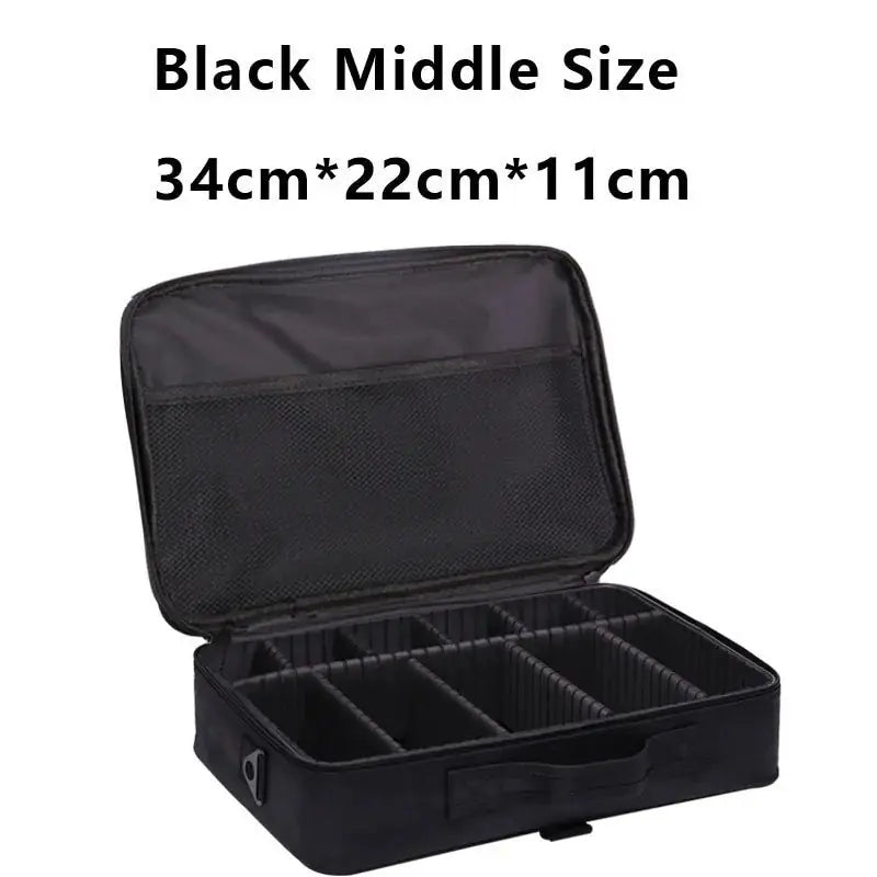 2019 Professional Toiletry Bag Cosmetic Bag Organizer Women Travel Make Up Cases Big Capacity Cosmetics Suitcases For Makeup X32 GLR SHOPPING