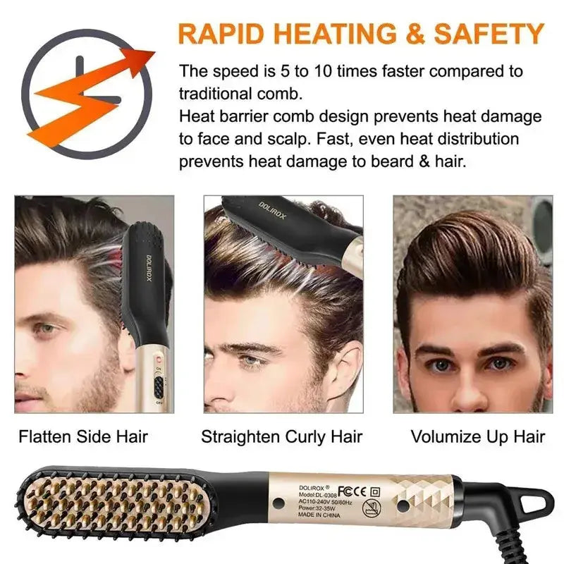 Beard Straightener GLR SHOPPING