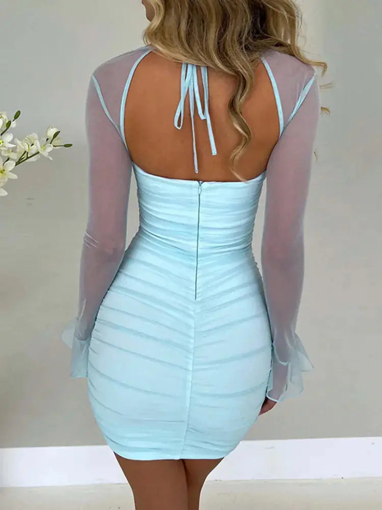 Backless mini dress GLR SHOPPING