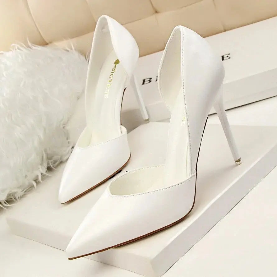 Women's Pumps Pointed Shallow Mouth Wedding Sandal GLR SHOPPING