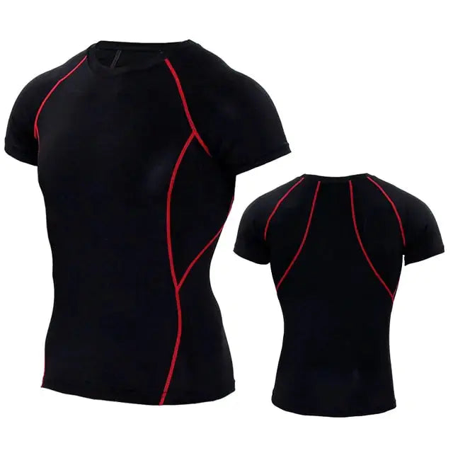 Quick-Dry Men's Running Gym Shirt GLR SHOPPING