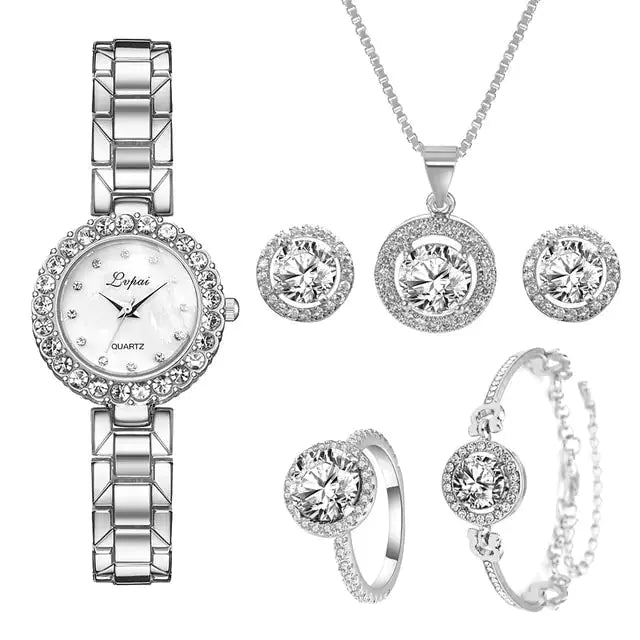 Crystal Watch Set - GLR SHOPPING