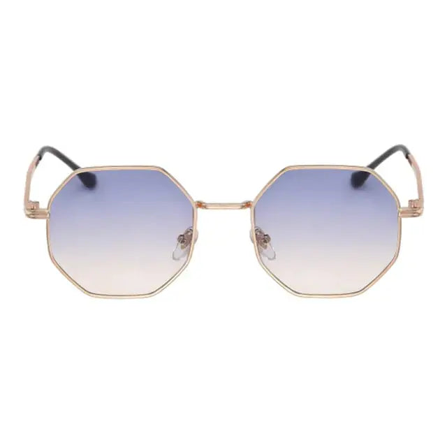 Vintage Luxury Square Sunglasses Polygon GLR SHOPPING