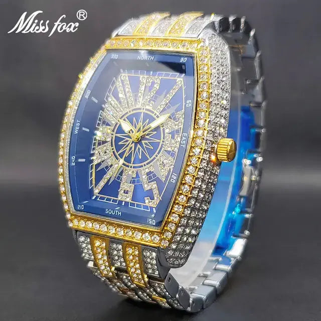 Iced Out Watch For Men - GLR SHOPPING
