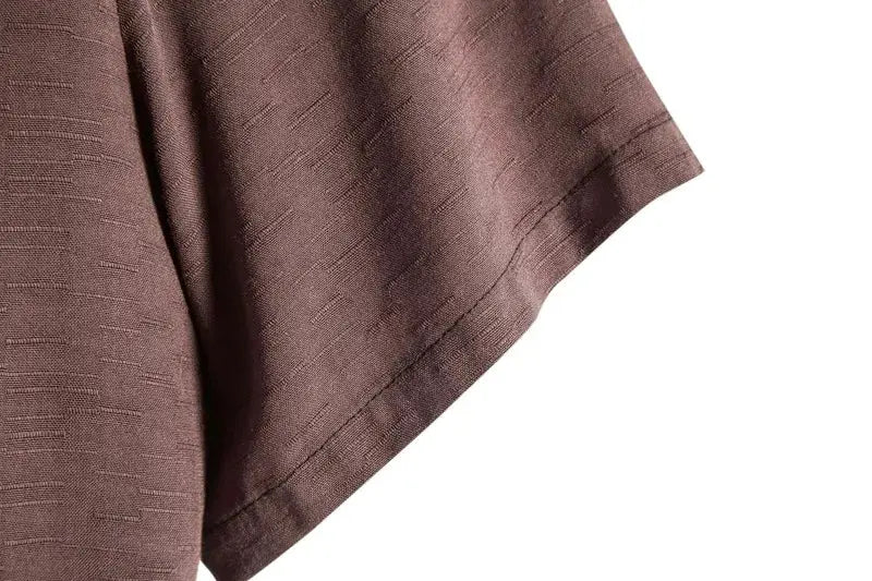 Short-Sleeved Shirt GLR SHOPPING