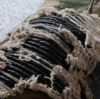 Camouflage Ripped Jeans GLR SHOPPING