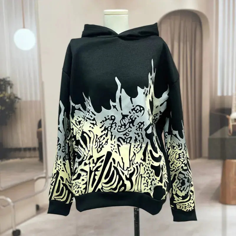 Streetwear Skull Print Hoodies GLR SHOPPING