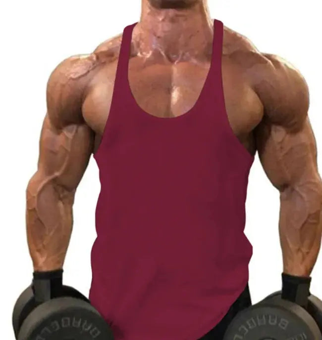 Men's Athletic Printed Gym Workout Bodybuilding Tank Tops GLR SHOPPING