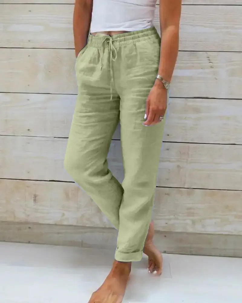 Linen Pants For Woman GLR SHOPPING