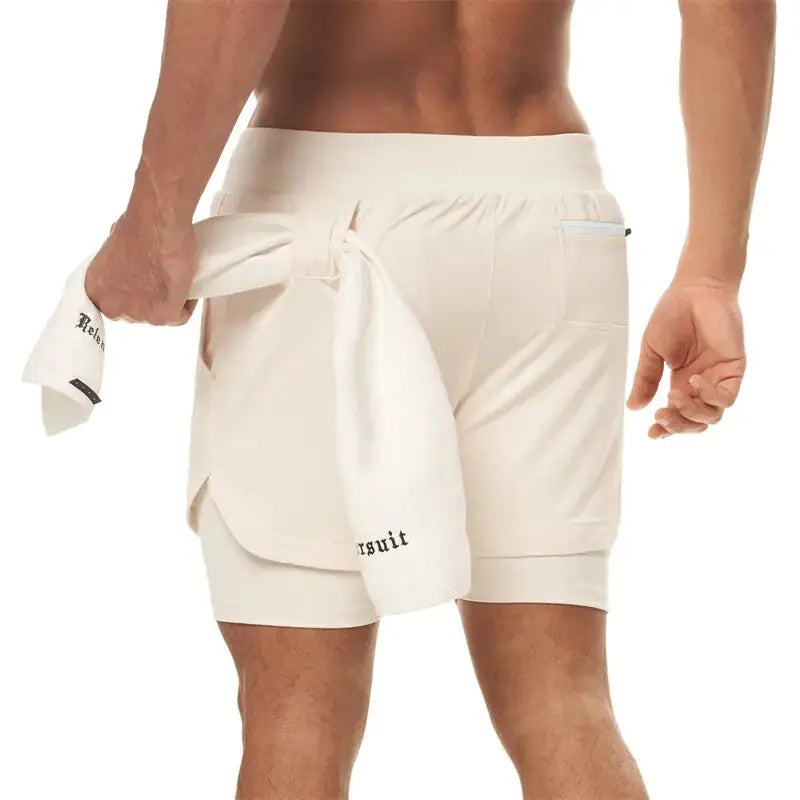 2 in 1 Double Layer Shorts GLR SHOPPING