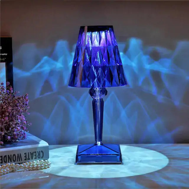 Diamond Table Lamp: USB Touch Sensor LED Night Light GLR SHOPPING