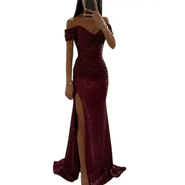 Sequined Elegant Dress GLR SHOPPING