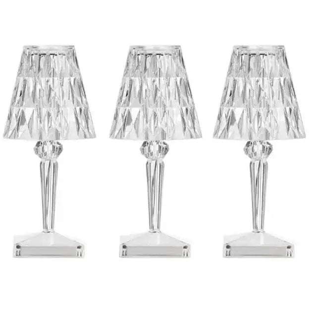 Diamond Table Lamp: USB Touch Sensor LED Night Light GLR SHOPPING