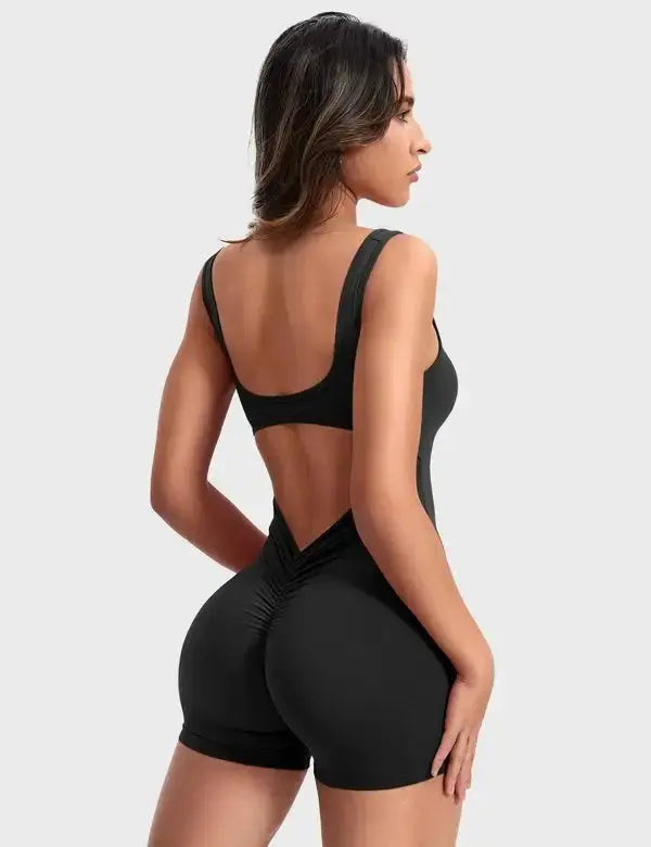 Backless Workout Jumpsuit Yoga GLR SHOPPING