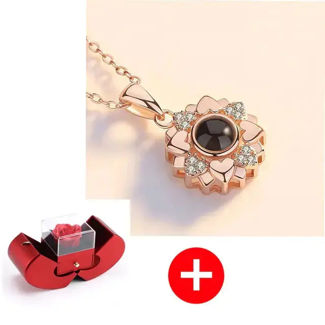 Eternal Flower Apple Jewelry Box GLR SHOPPING