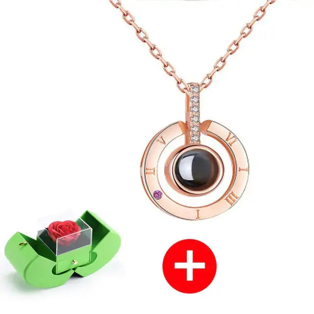 Eternal Flower Apple Jewelry Box GLR SHOPPING