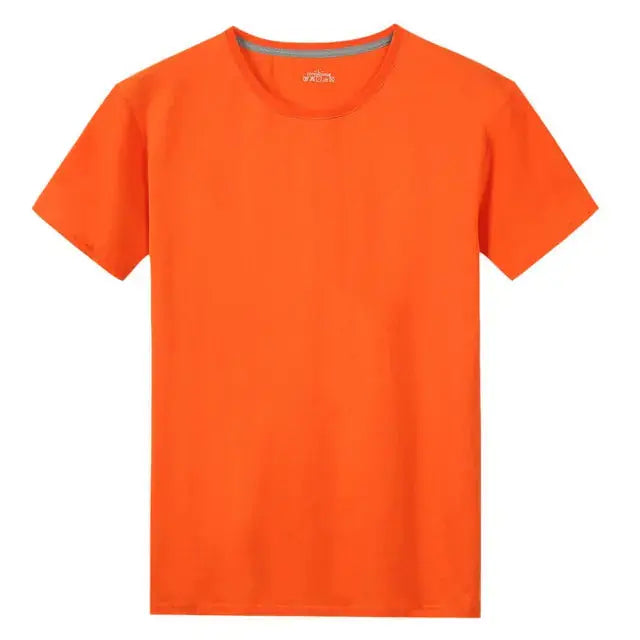 Plain Colored Short Sleeve Tees GLR SHOPPING