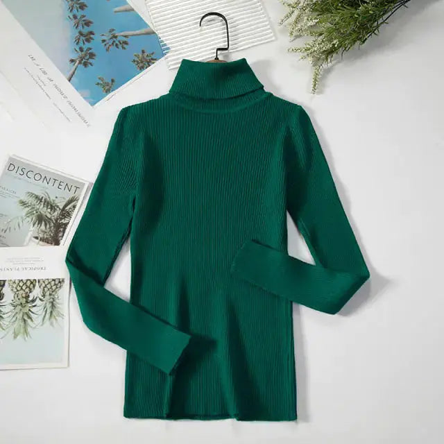 Turtleneck Women Sweaters GLR SHOPPING