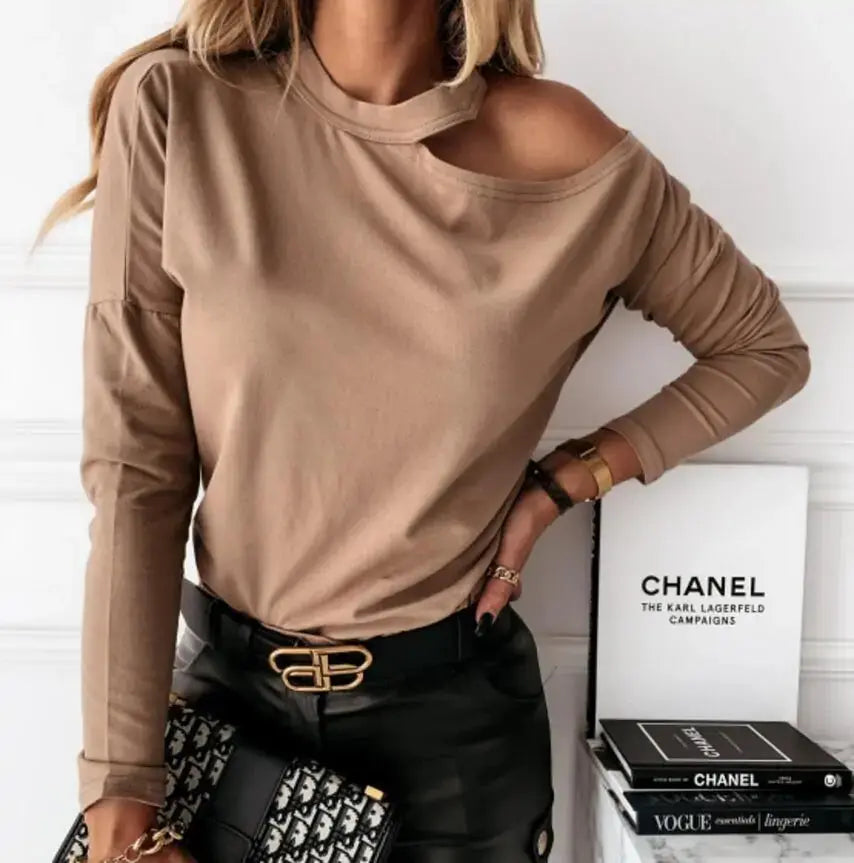 Elegant O-Neck Pullover GLR SHOPPING