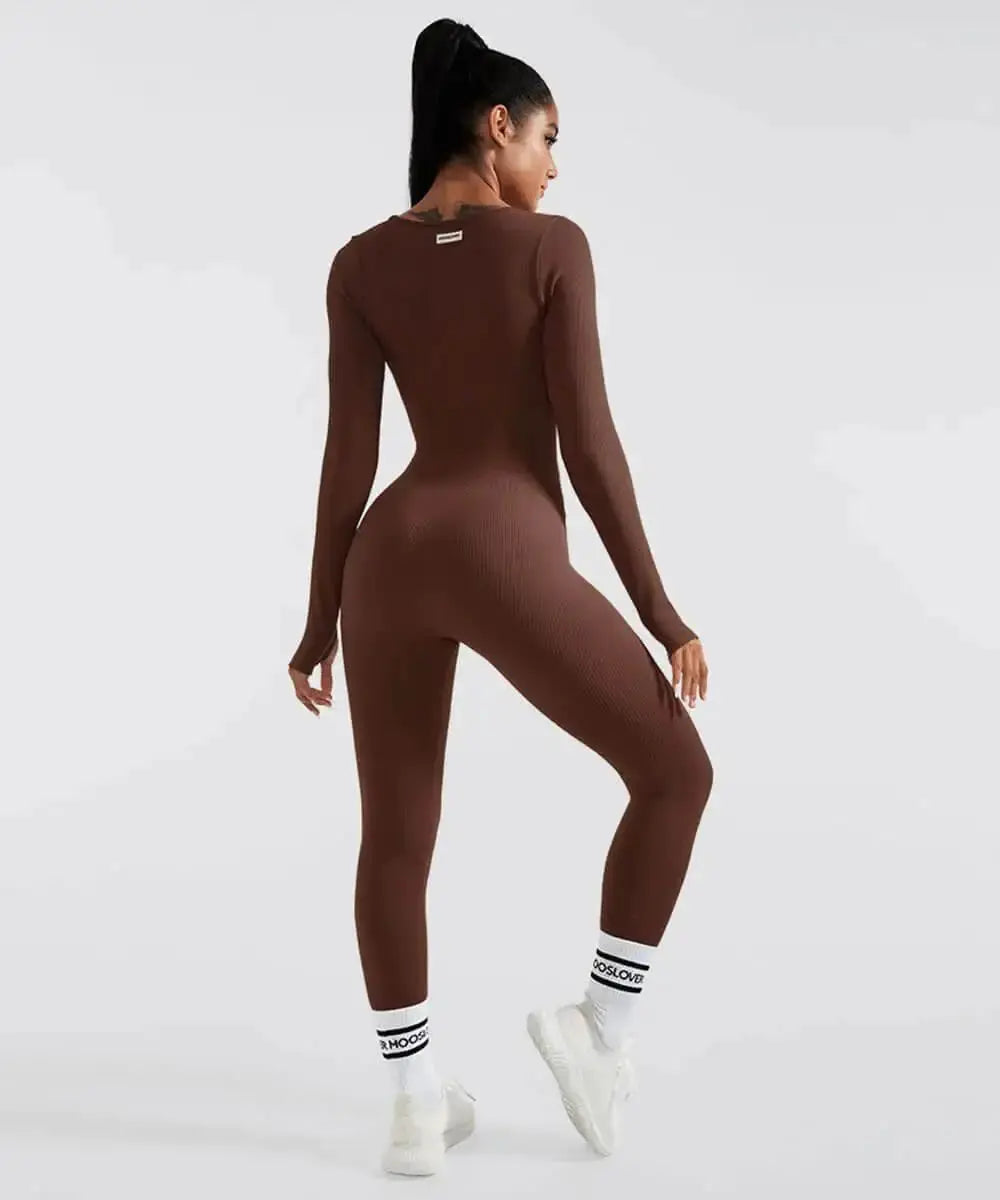 Long Sleeve Jumpsuit GLR SHOPPING