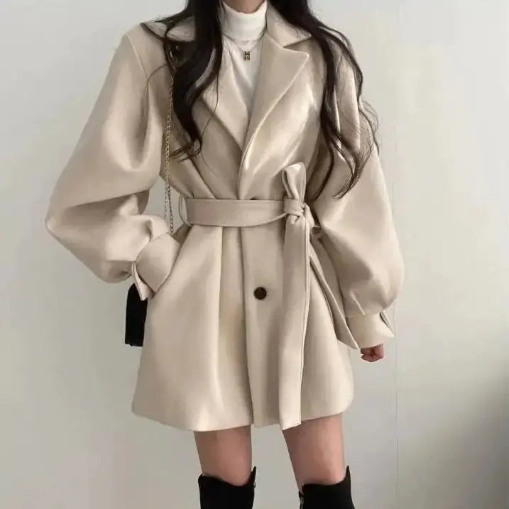 Thickened Wool Coat - GLR SHOPPING