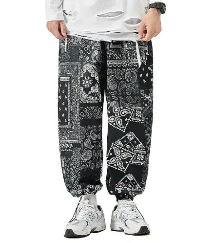 Printed Men's Loose Pants GLR SHOPPING