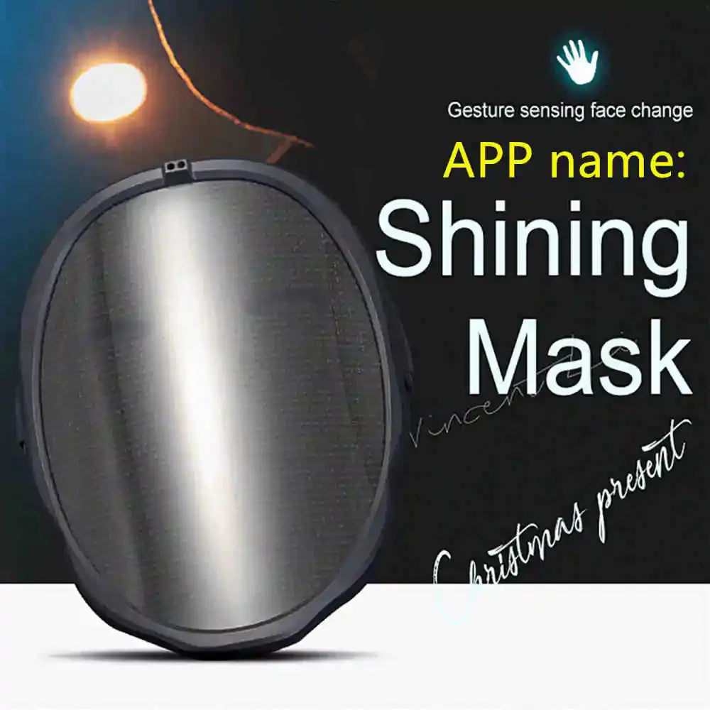 Bluetooth Light Up LED Mask GLR SHOPPING