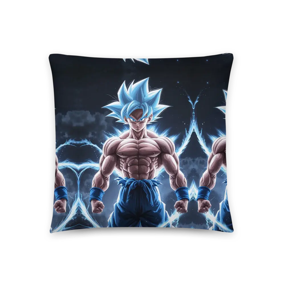 Dragon Ball Super Throw Pillow – Goku and Shenron Energy Sphere Design GLR SHOPPING