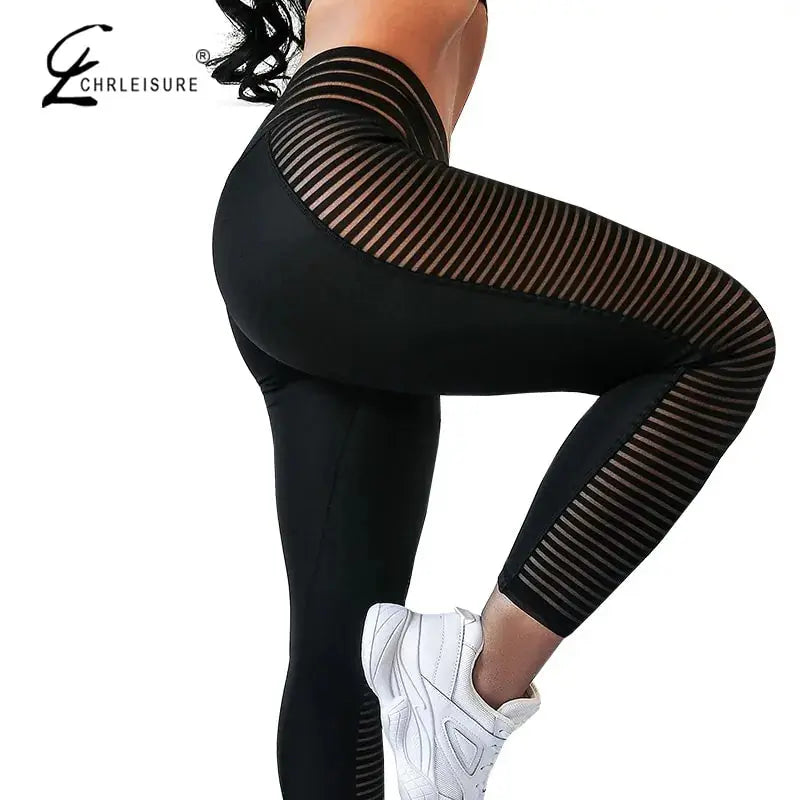 CHRLEISURE Women Bubble Butt Leggings Push Up Workout Legging High Waist Sportswear Women Black Fitness Legging Women GLR SHOPPING