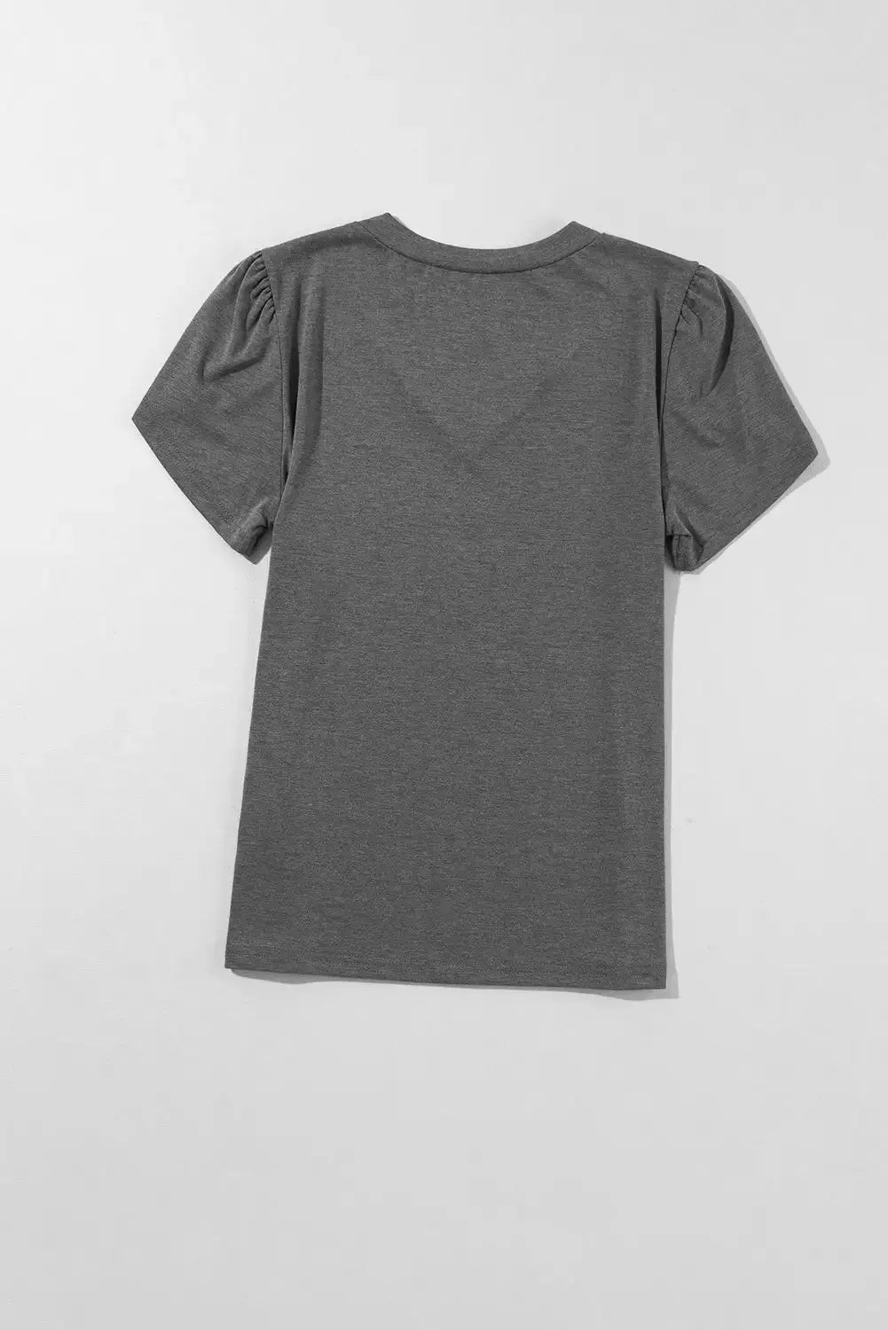 Petal Sleeve V-Neck Tee GLR SHOPPING