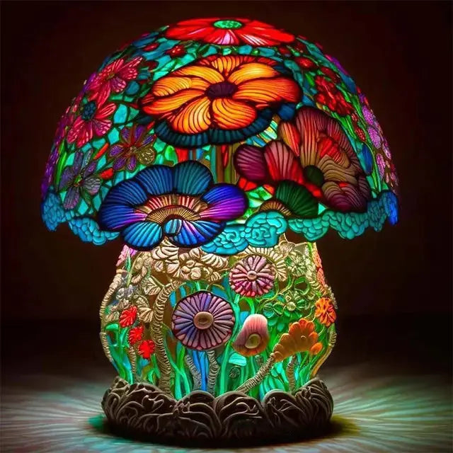 European Retro Mushroom Desk Lights GLR SHOPPING