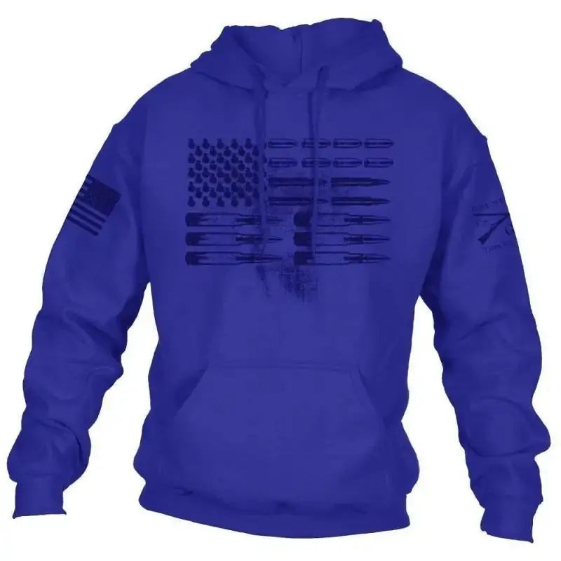 2020 Men's Winter American Flag Hooded Sweatshirt GLR SHOPPING