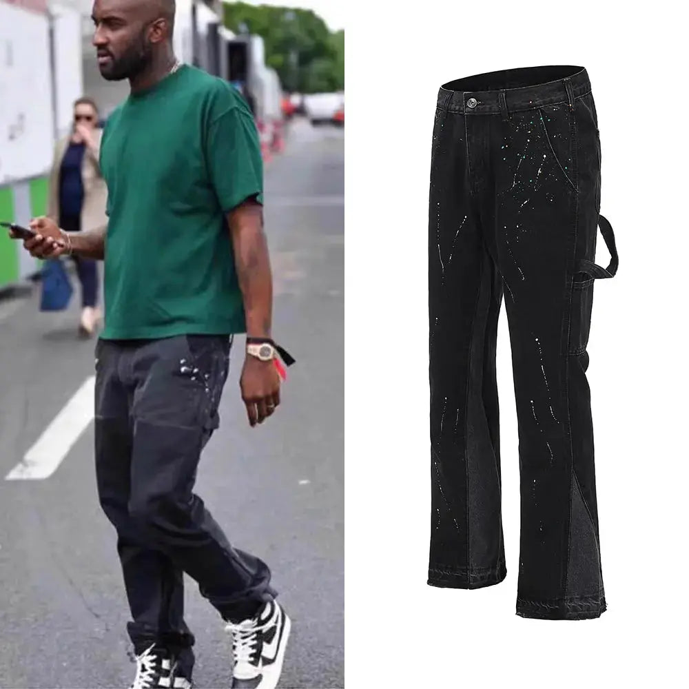 Urban Streetwear Flare Pants GLR SHOPPING