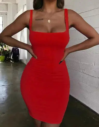 Low Neck Summer Dress GLR SHOPPING