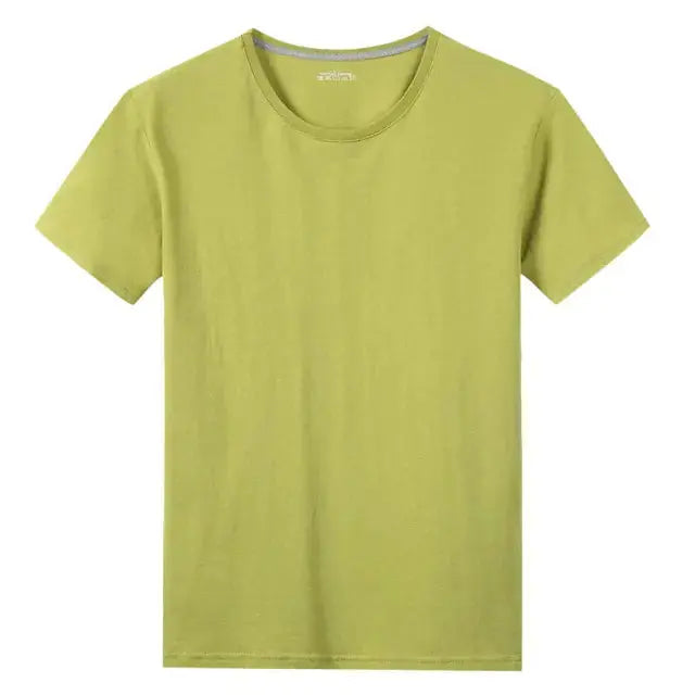 Plain Colored Short Sleeve Tees GLR SHOPPING